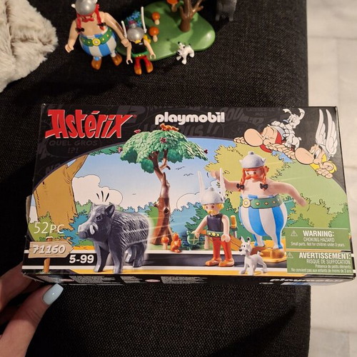 Playmobil Asterix Wild Boar Hunt Set new