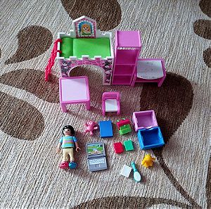 Playmobil παιδικό δωμάτιο
