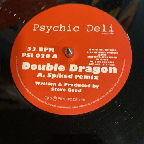 Goa trance record in excellent condition