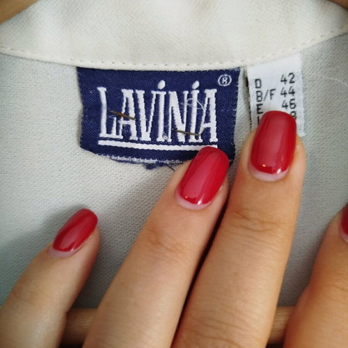 Vintage Lavinia shirt size 42, used, beige