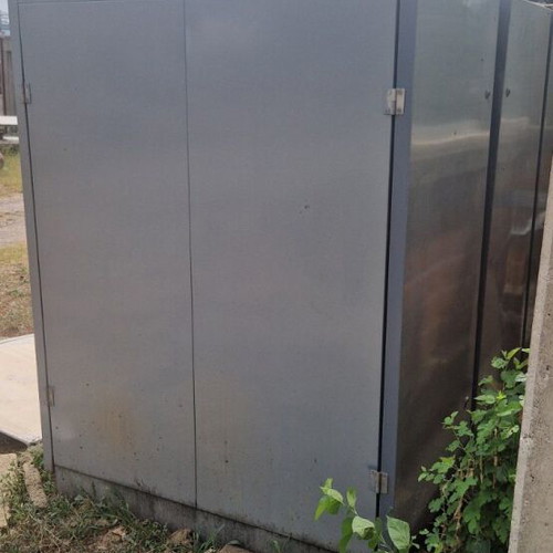 Atlas Copco screw type air compressor used