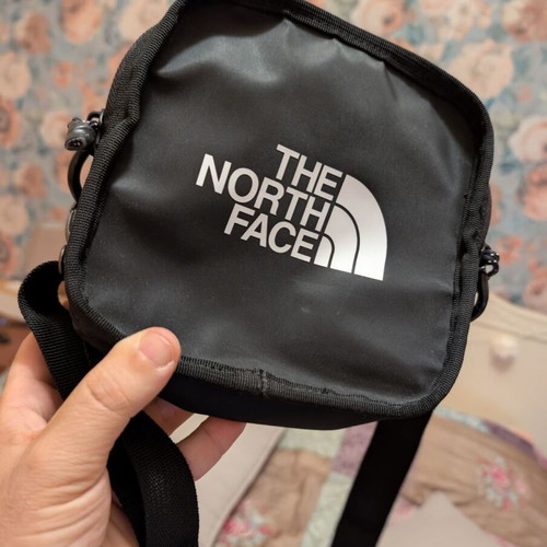 The North Face shoulder bag used, crossbody, black
