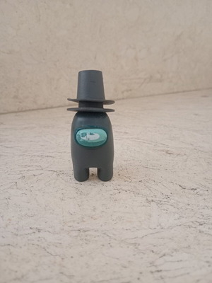 Among Us collectible figure used, authentic static
