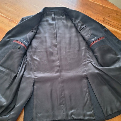 Massimo Dutti men's jacket extra fine wool size 50 like new