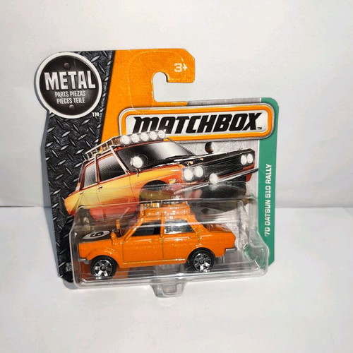 Matchbox Diecast 1970 Datsun 510 Rally brand new 1:64 scale