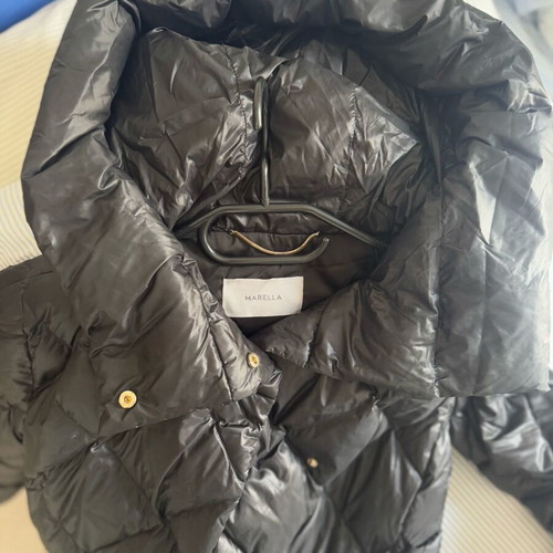 Puffer jacket Marella like new, black, size S