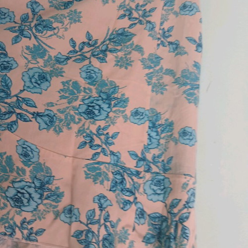 Floral summer skirt like new, size xs to m, viscose fabric