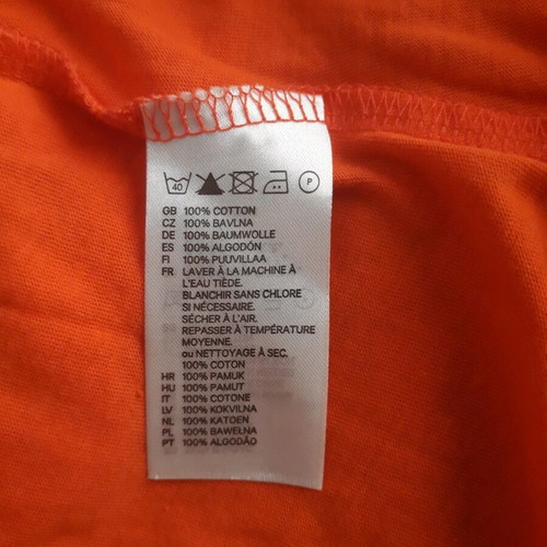 Φόρεμα αμάνικο γυναικείο H&M καινούργιο, πορτοκαλί, μέγεθος Μ, με φερμουάρ