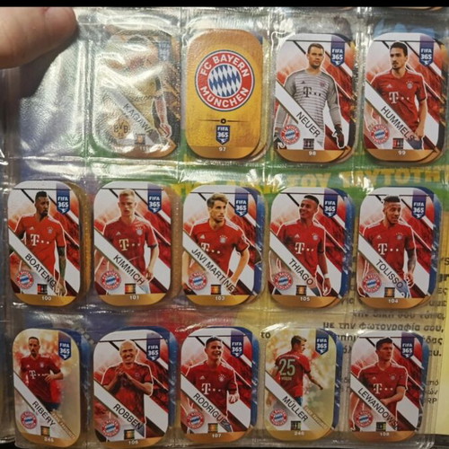 Bayern Munich Fifa Adrenalyn tags used, pack