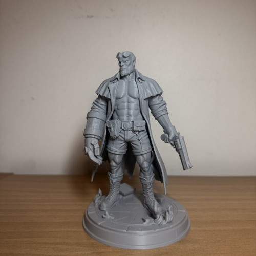 Hell Boy figure new, 3D printed collectible, 15 cm