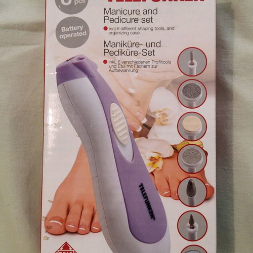 Telefunken manicure-pedicure device new
