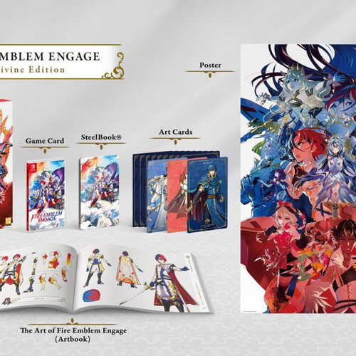Nintendo Switch Fire Emblem Engage Divine Edition new collector's set