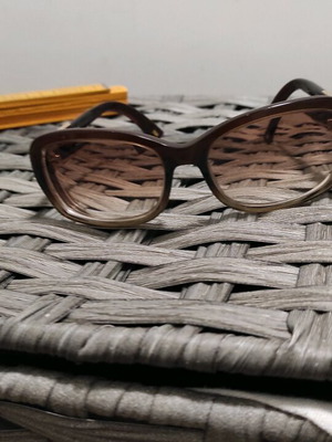 Max Mara sunglasses like new, black and brown, with myopia