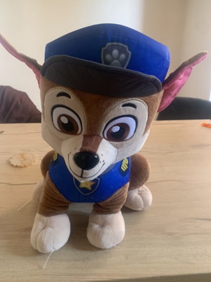 Paw Patrol plush police dog like new