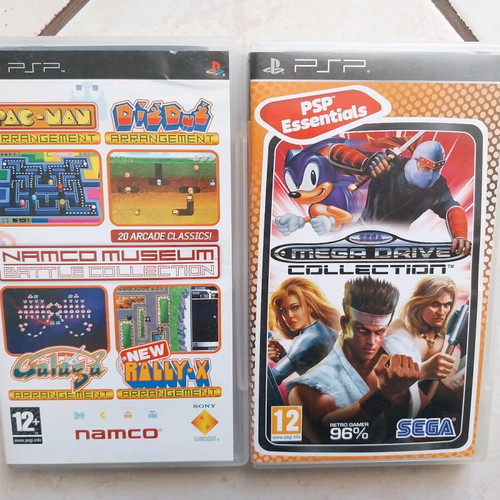 Psp Retro Collection Games σαν καινούργιο, πακέτο 2 τίτλοι