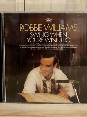 Robbie Williams Swing When You're Winning CD like new, jazz