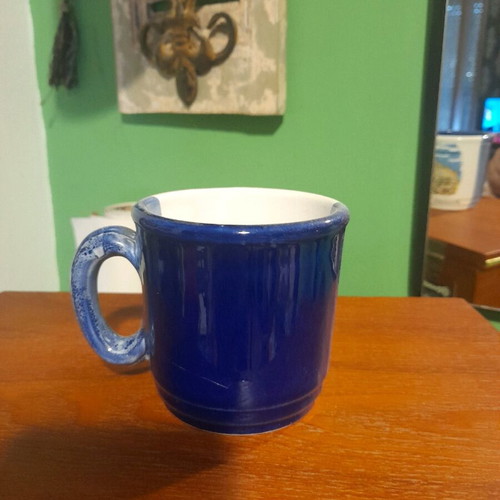 Souvenir mug Acropolis Athens old