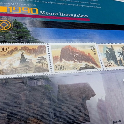 Album topical stamp collection of UNESCO heritage sites in China new