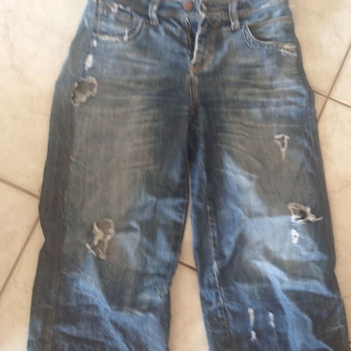 Attrattivo denim zip-culottes used, size M, blue