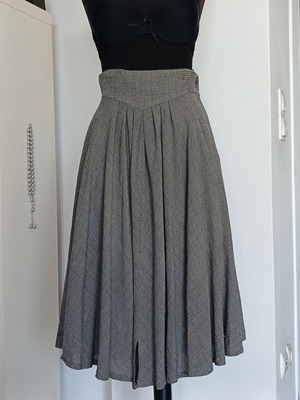 Marella wool vintage skirt grey XS/S like new