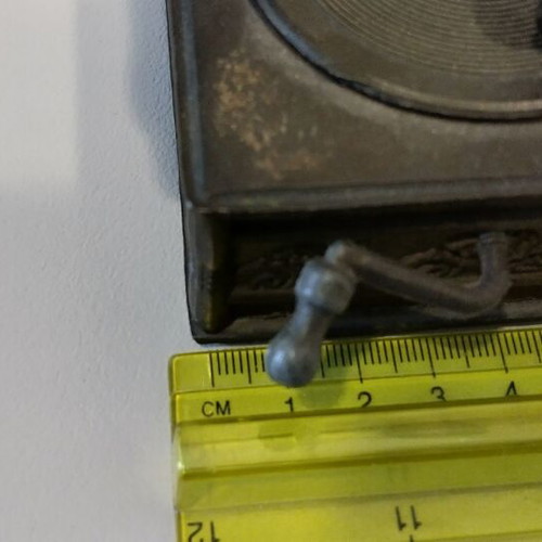 Metal Miniature Gramophone like new