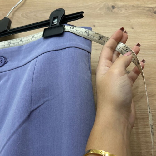 Lumina purple lilac set with wide leg pants and vest like new