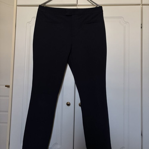 Zara dark blue pants used, straight legs, size 38