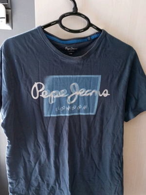 Pepe Jeans T-shirt like new, size L, blue and orange