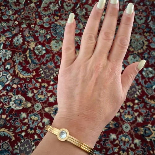 Fashion jewelry bracelet new, stainless steel, gold color