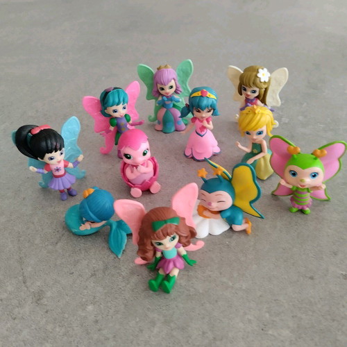 Fairy miniatures like new, collectible for children
