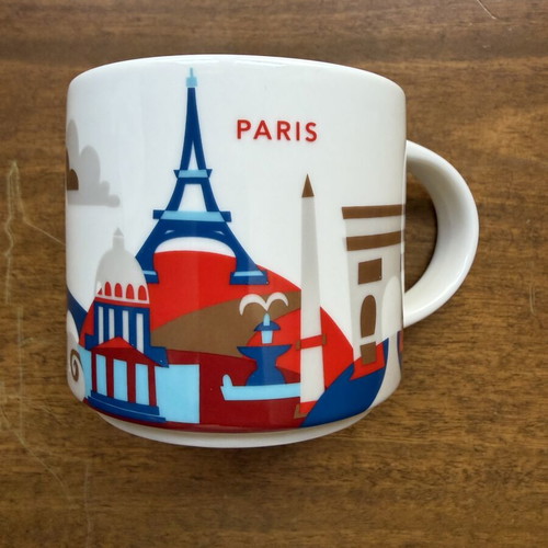 Starbucks cup Paris like new with original box