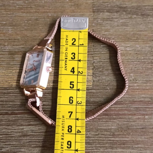 Women's Waterproof Stainless Steel Watch with Adjustable Chain new
