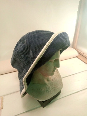 Adidas blue corduroy hat like new, size 57