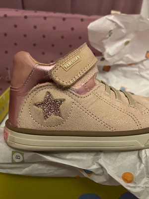 Pablosky pink glitter boots size 23 like new