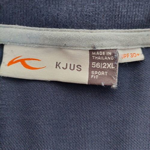 Kjus Stan men's polo shirt 2XL like new, dark blue