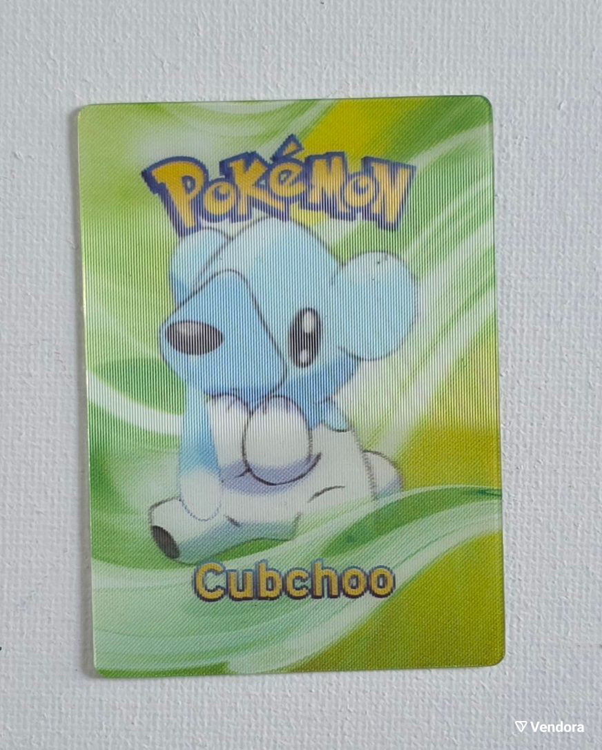 Pokemon card 3D Cubchoo used - 1,50 - Vendora.cy Pokemon card 3D Cubchoo used - 1,50 - Vendora.cy