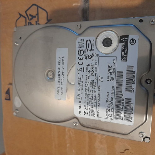 3 Pieces 3.5" HDD 500 GB Hard Drives for Desktop like new