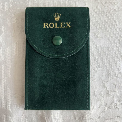 Rolex Original Watch Case with Serial Code and Tags like new