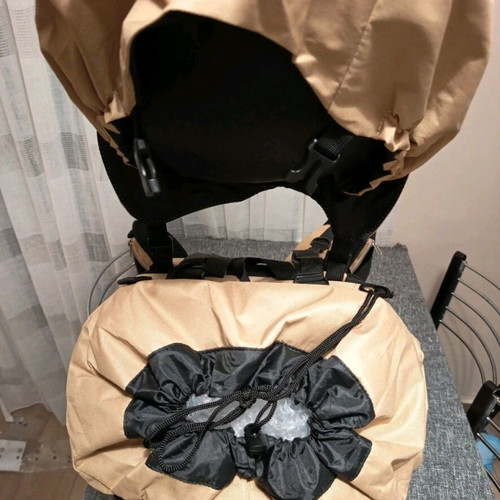 VidaXL Hiking Backpack 80L with Breathable Mesh, New