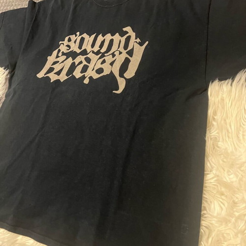 T-shirt Tae 2XL oversized used, black athletic short sleeve