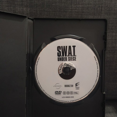 SWAT Under Siege DVD used, adventure with subtitles
