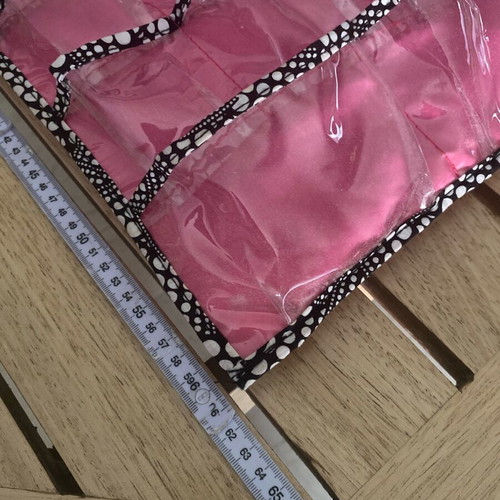 Hanging double organizer for small items 60cm x 40cm new