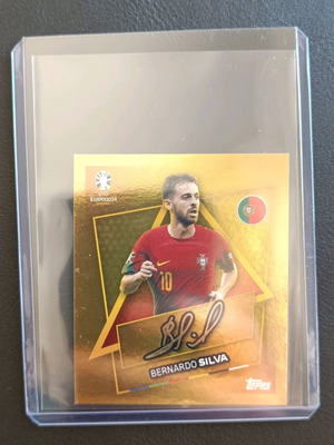 Αυτοκόλλητο Bernardo Silva Gold Signature σαν καινούργιο