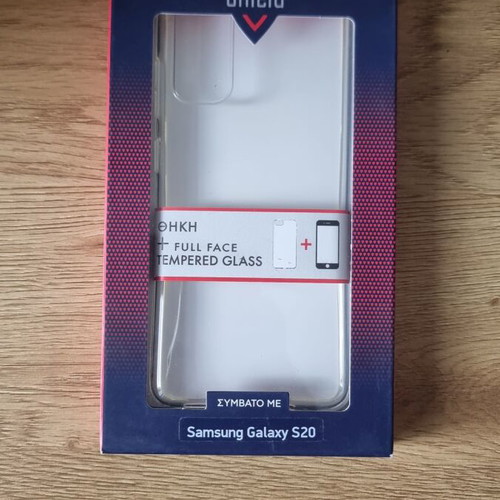 Samsung Galaxy S20 case and tempered glass new