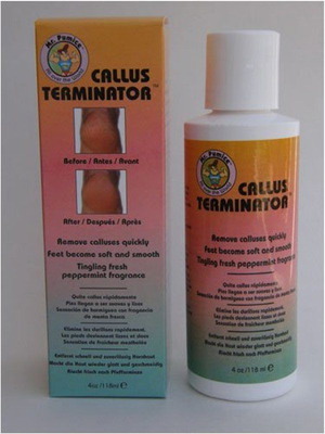 Mr. Pumice Callus Terminator lotion 118ml new for calluses and hard skin