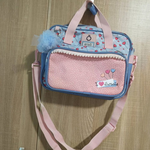 Enso children's bag like new, pink colorful crossbody