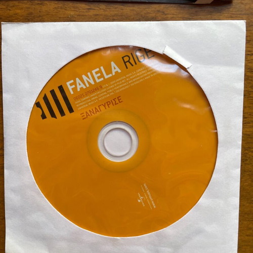 Fanela Rige Ξαναγύρισε CD used