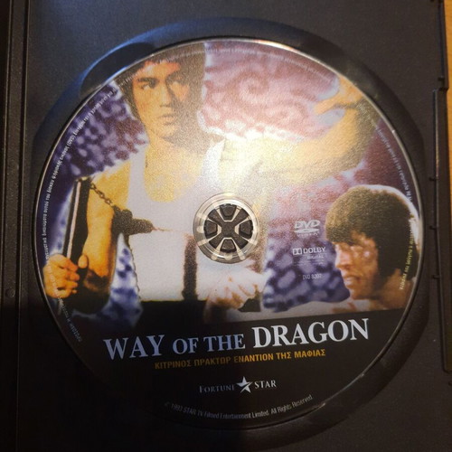 Way of the Dragon DVD like new, action movie with subtitles