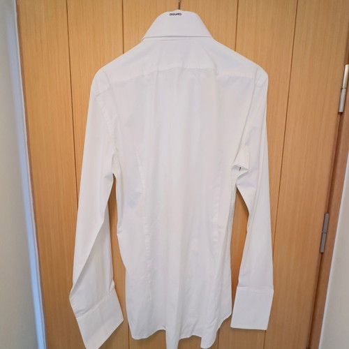 Dsquared2 white shirt like new, slim fit