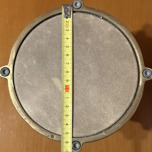 Handmade Copper Darbuka No 2 Sarı Mustafa Edirne Like New